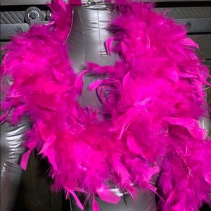 Bright Pink Boa